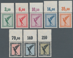 Deutsches Reich - Weimar: 1926, 5 Pf. Bis 3 M. Flugpost "Adler Auf Sockel", Kompletter Satz Einwandf - Unused Stamps