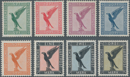Deutsches Reich - Weimar: 1926, Flugpost 5 Pfg. - 3 Mk., Dabei 15 Pfg. Mit Falz. - Unused Stamps