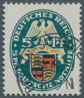 Deutsches Reich - Weimar: 1926, Nothilfe, 5 Pfg. Mit Stehendem Wasserzeichen, Sauber Gestempelt "BER - Ungebraucht