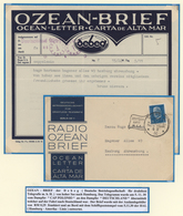 Deutsches Reich - Weimar: 1930: Oceanbrief Mit Inhalt, Absender "Deutsche Betriebsgesellschaft Für D - Neufs