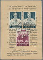 Deutsches Reich - Weimar: 1928. Einlieferschein 5.2.1935 Für Ein 8 Kg Schweres Auslandspaket V. Rath - Neufs