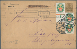 Deutsches Reich - Weimar: 1928, Deutsche Nothilfe: Landeswappen Von Hamburg 5+5 Pf Mit STEHENDEM Was - Unused Stamps