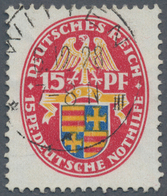 Deutsches Reich - Weimar: 1928, 15 Pfg. Nothilfe Mit Stehendem Wasserzeichen, Sauber, Nahezu Zentris - Unused Stamps