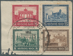 Deutsches Reich - Weimar: 1930, Herzstück Des IPOSTA-Blocks Mit Sonderstempel Der Ausstellung "Berli - Neufs