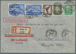 Deutsches Reich - Weimar: 1931, 2 RM Polarfahrt, 2 Prachtstücke Mit Zusatzfrank. A. Feinem R-Luftpos - Unused Stamps