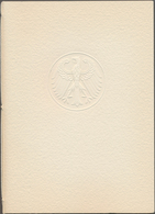 Deutsches Reich - Weimar: 1932, Geschenkheft Der Deutschen Reichspost, überreicht Von Der Dt. Abordn - Ungebraucht