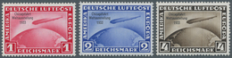 Deutsches Reich - 3. Reich: 1933, Satz "Ozeanüberquerung Des Luftschiffes Graf Zeppelin" / "Chicagof - Covers & Documents