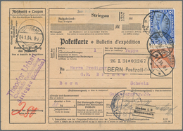 Deutsches Reich - 3. Reich: 1933, 2 RM Ultramarin "Chicagofahrt" Sowie 10 Pf, 20 Pf U. 50 Pf Flugpos - Brieven En Documenten