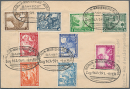 Deutsches Reich - 3. Reich: 1933, Deutsche Nothilfe, Wagner-Satzbrief Auf Dicker Kartonkarte Address - Covers & Documents