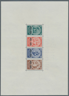 Deutsches Reich - 3. Reich: 1933, Blockausgabe: 10 Jahre Deutsche Nothilfe, Schneeweißer, Absolut Pe - Covers & Documents