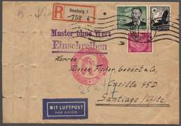 Deutsches Reich - 3. Reich: 1937, Falttüte Per LP-Einschreiben „Muster Ohne Wert” Zur Südamerikafahr - Lettres & Documents