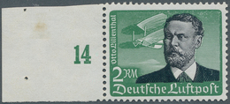 Deutsches Reich - 3. Reich: 1934, Flugpost-Ausgabe "Otto Lilienthal" 2 M. Dunkelgelbgrün/schwarz, Po - Lettres & Documents