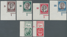 Deutsches Reich - 3. Reich: 1934, Postfrische Luxus-Eckrandsätze Kolonialforscher Einheitlich Links - Lettres & Documents