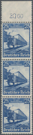 Deutsches Reich - 3. Reich: 1935, 25 Pf. Blau 100 Jahre Deutsche Eisenbahn Mit Seltenem Plattenfehle - Lettres & Documents