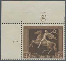 Deutsches Reich - 3. Reich: 1938, 42+108 Pf, „Das Braune Band Von Deutschland, München Riem“ Postfri - Lettres & Documents