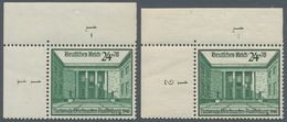 Deutsches Reich - 3. Reich: 1940, 24+76Pf Briefmarkenausstellung, Mit FN1 Und FN 2 (waagr. Gefaltet) - Briefe U. Dokumente