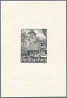 Deutsches Reich - 3. Reich: 1940 (ca) Essay Einzelabzug Auf Karton Im Stichtiefdruckverfahren Gedruc - Covers & Documents