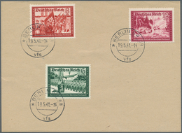 Deutsches Reich - 3. Reich: 1941, Reichspostkameradschaft II, 6 Werte Mit ESST "BERLIN SW 68, 19.5.4 - Lettres & Documents