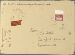 Deutsches Reich - 3. Reich: 1944. Hitler 3 RM Als EF Auf Wertbrief (10.500 RM) Von "Wien 29.6.44" Na - Lettres & Documents