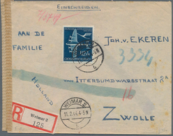 Deutsches Reich - 3. Reich: 1944, 42 Pf "Dt. Luftpostdienst", Portogerechte Einzelfrankatur Zum Euro - Covers & Documents