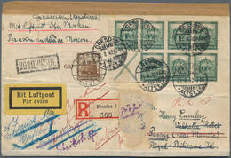 Deutsches Reich - Markenheftchenblätter: 1931, Nothilfe Heftchenblatt 7x 8 Pf. + Andreaskreuz (links - Postzegelboekjes