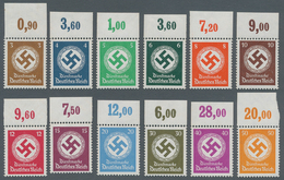 Deutsches Reich - Dienstmarken: 1934, Dienstmarken Für Landes-Behörden 3-50 Pf. Mit Wz. Komplett Vom - Dienstmarken