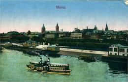 MAINZ  Vue Générale Sur Le Rhin - Mainz