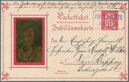 Deutsches Reich - Privatpost (Stadtpost): 1898, BERLIN, Packetfahrt, Karte Zum 10-Jährigen Regierung - Postes Privées & Locales