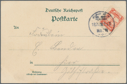 Deutsches Reich - Privatpost (Stadtpost): HEILBRONN: 1899, 2 Pf Rot Entwertet Mit K1 Auf Ansichtskar - Postes Privées & Locales