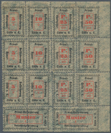 Deutsches Reich - Privatpost (Stadtpost): Cölln A.E. 1888, Spaar Privat Beföderung: Zusammendruckbog - Postes Privées & Locales
