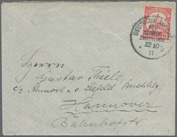 Deutsch-Neuguinea - Stempel: 1911 (22.10.), "DEUTSCHE SEEPOST NEU-GUINEA-ZWEIGLINIE B" (= Dampfer "P - Duits-Nieuw-Guinea