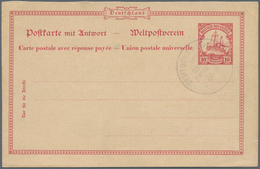 Deutsch-Neuguinea - Stempel: 1905 (18.11.), "DEUTSCHE SEEPOST NEU-GUINEA-ZWEIGLINIE B" (Dampfer "Pri - Deutsch-Neuguinea