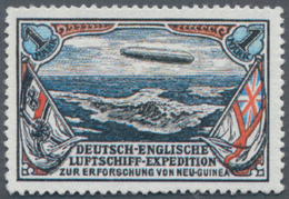 Deutsch-Neuguinea - Besonderheiten: 1913, 1 Mark Spendenmarke Für Die Finanzierung Der "DEUTSCH-ENGL - Nouvelle-Guinée