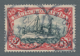 Deutsch-Ostafrika: 1901, Höchstwert Der Kaiseryacht-Ausgabe Ohne Wz Mit Auf Dieser Marke Besserem St - German East Africa