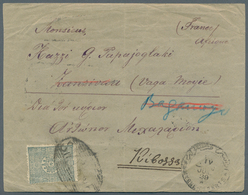 Deutsch-Ostafrika - Besonderheiten: 1897, Eingehende Post Aus Smyrna/Türkei: Brief Mit 1 Pia. Graubl - Duits-Oost-Afrika