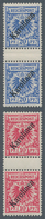 Deutsche Kolonien - Karolinen: 1899, 10 Pfg. Und 20 Pfg. Mit Diagonalem Aufdruck Jeweils Im Senkrech - Karolinen