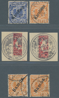 Deutsche Kolonien - Karolinen: 1899, 20 Pfg. Und 25 Pfg. Mit Diagonalem Aufdruck, Ponape Ausgabe, Ha - Karolinen