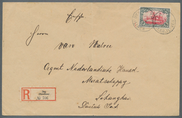 Deutsche Kolonien - Karolinen: 1900, 5 M. Kaiseryacht Mit Stempel "YAP KARLONIEN 1.4.06" Auf überfra - Carolines