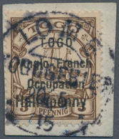Deutsche Kolonien - Togo - Britische Besetzung: 1914, Half Penney Auf 3 Pfg. Mit Aufdrucktype I Auf - Togo
