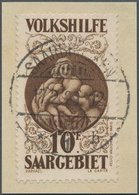 Deutsche Abstimmungsgebiete: Saargebiet: 1928, 10 Fr. "Gemäldeausstellung", Perfektes Luxus-Briefstü - Unused Stamps