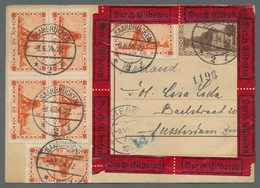 Deutsche Abstimmungsgebiete: Saargebiet: 1930, "60 C. Dunkelgelblichrot", Sechs Werte (einmal Randkl - Unused Stamps