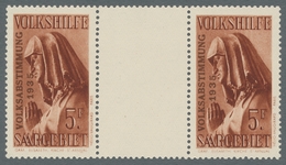 Deutsche Abstimmungsgebiete: Saargebiet: 1934, "Volkshilfe/Volksabstimmung", Postfrischer Satz Als Z - Unused Stamps