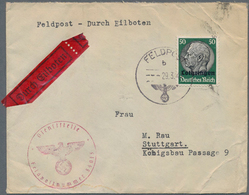 Feldpost 2. Weltkrieg: 1941, 29.3., Feldpostbrief Mit Absender FP-Nummer "34013" Per Eilboten Nach S - Autres & Non Classés