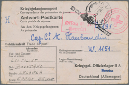 Kriegsgefangenen-Lagerpost: 1943. Kriegsgefangenenpost 'Correspondance Des Prisonniers De Guerre Pos - Autres & Non Classés