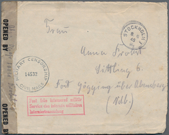 Kriegsgefangenen-Lagerpost: 1945, Gebührenfreier Brief Eines Westpreussen-Kämpfers (Briefinhalt Von - Other & Unclassified
