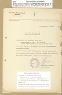 Ghetto-Post: GHETTO THERESIENSTADT: 1947, Brief Der Israelitischen Kultusgemeinde München über Die B - Other & Unclassified