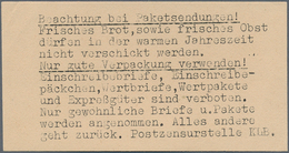 KZ-Post: KZ BUCHENWALD: 1944, Kompletter Brief Eines Französischen Gefangenen Mit Seltenem Beilagenz - Lettres & Documents