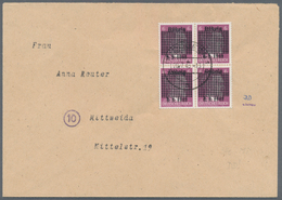 Deutsche Lokalausgaben Ab 1945: DÖBELN: 1945, 6 Pfg. Hitler Mit Deutlichem Doppelten Punktquadrat-Au - Sonstige & Ohne Zuordnung