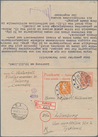 Alliierte Besetzung - Gemeinschaftsausgaben: 1948, 30 Pfg. Doppelkarte Der Arbeiterserie Ab LÜNEBURG - Autres & Non Classés