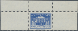 Sowjetische Zone - Thüringen: 1946, Einzelandruck 40 Pf Der Blockausgabe Nationaltheater Weimar In L - Autres & Non Classés